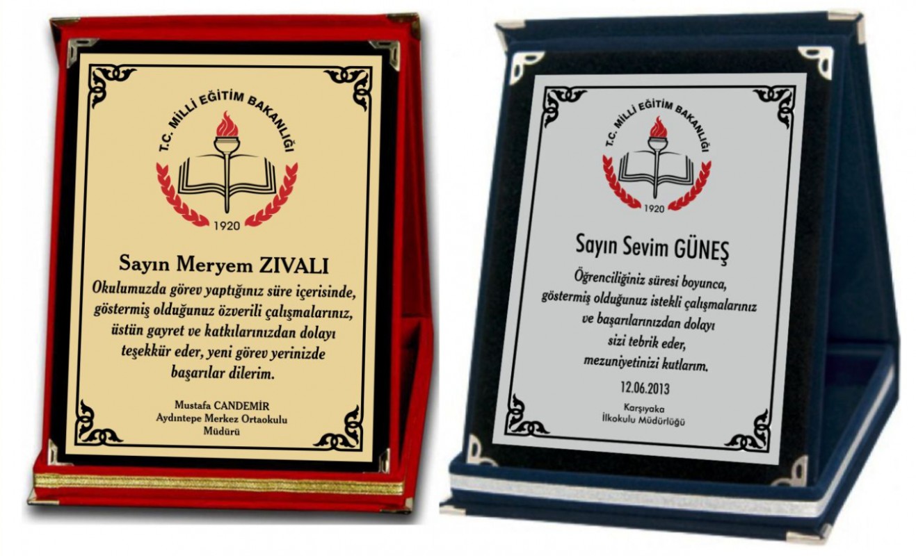 Albüm Plaket 12x16 400.TL