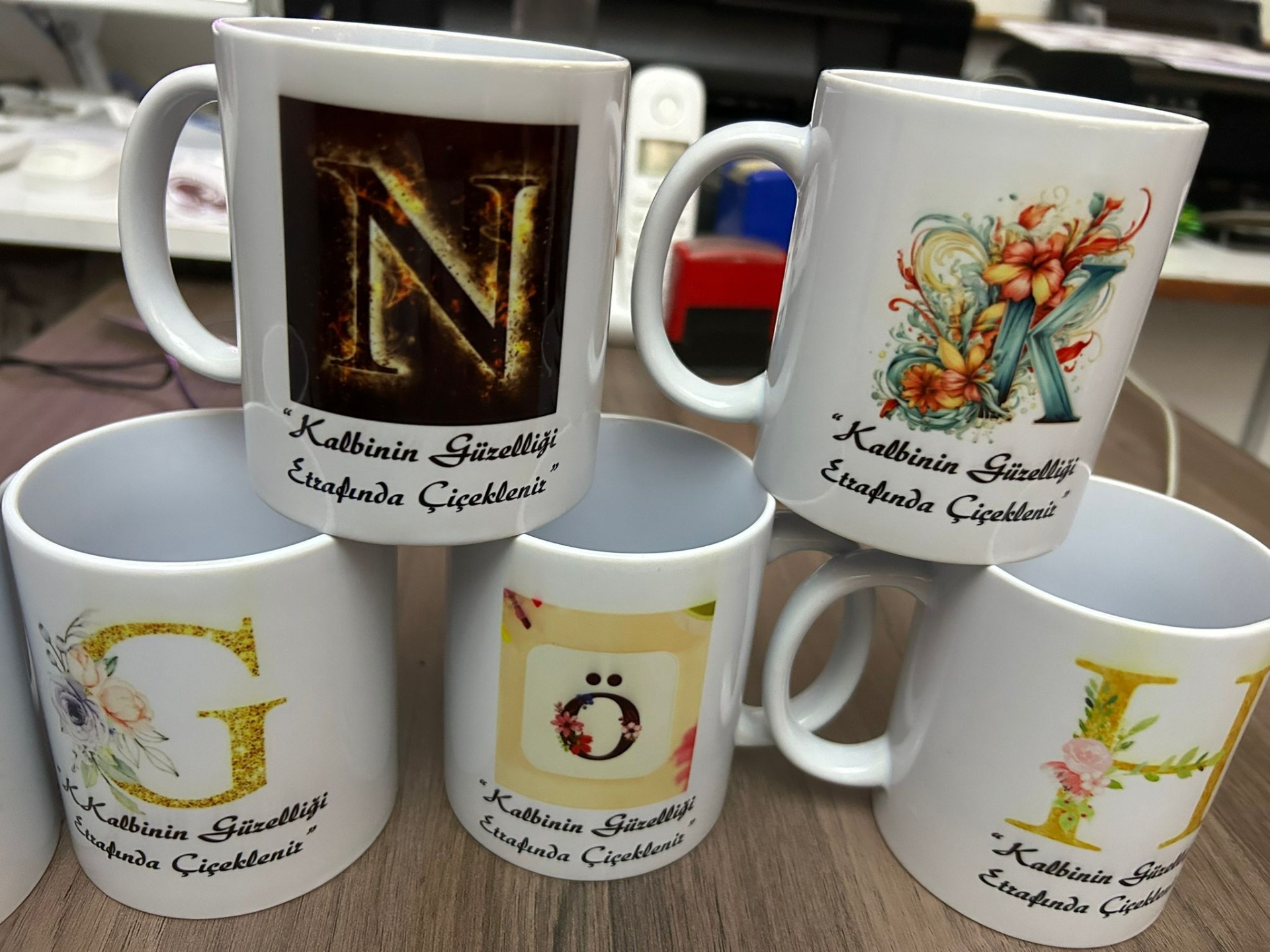 Kişiye Özel Kupa Baskılar