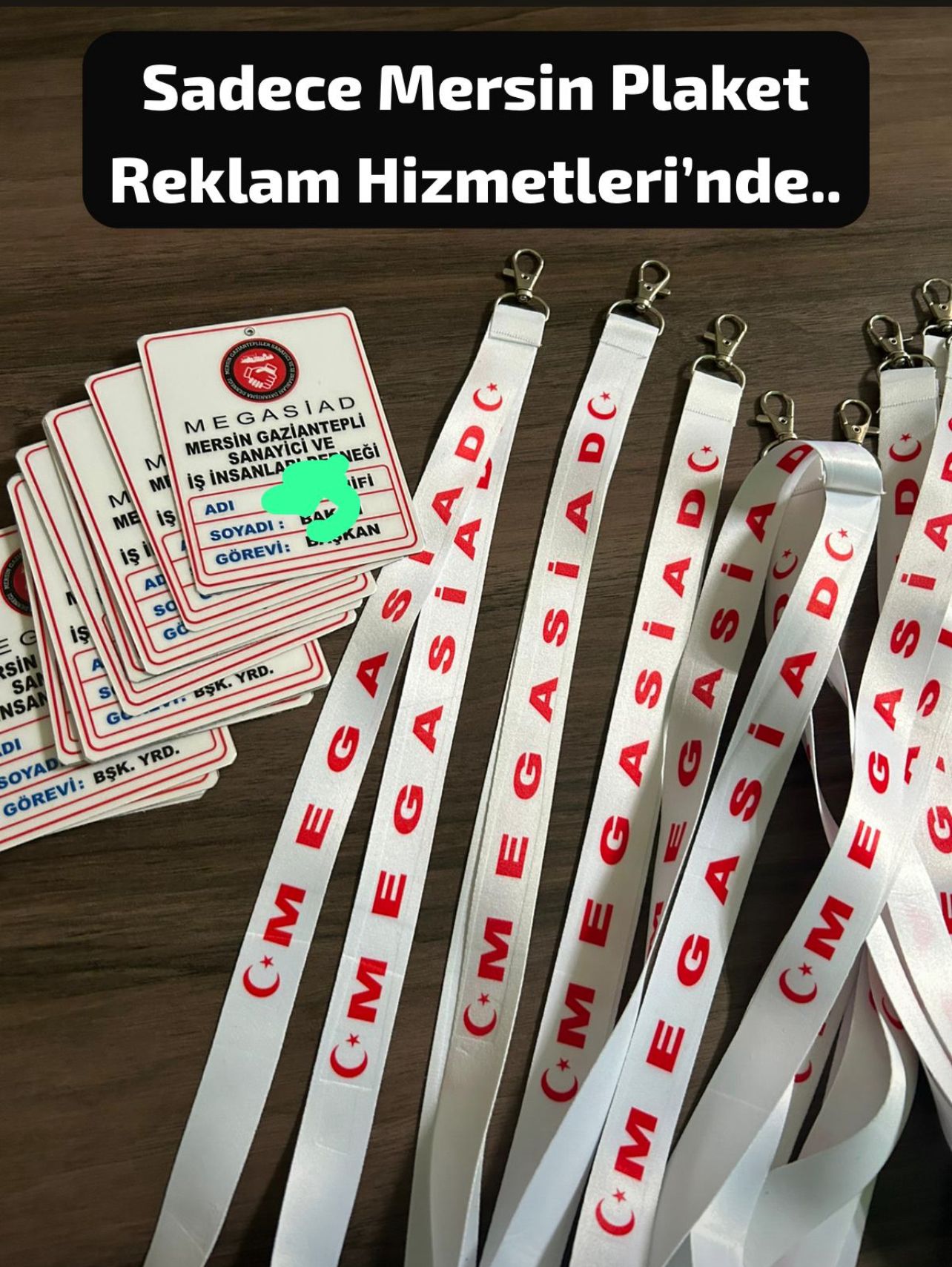 Baskılı Boyun İpi ve Yaka Kartları